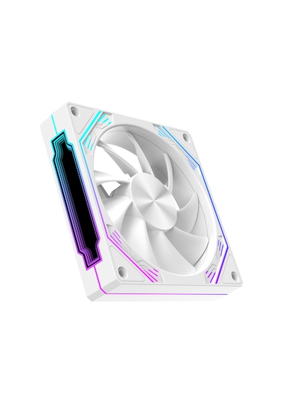 Ng-o120w 3 Adet 120mm Argb Fan 11x Argb Pwm Slot Kontrolcü Ve Kumanda Beyaz