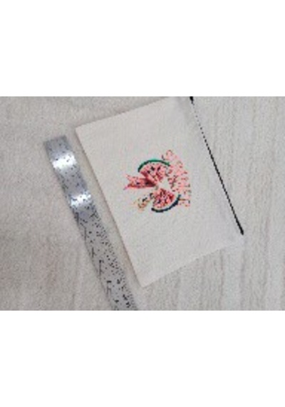 Wisheratelier Yaz Temalı Eğlenceli Bez Clutch El Çantası Çok renkli