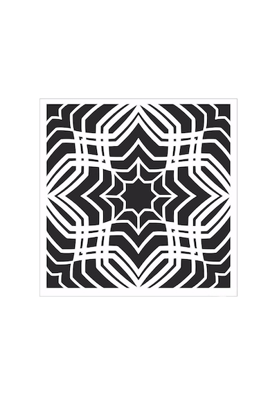 Home Decor Mini Stencıl Hdm-149 25X25