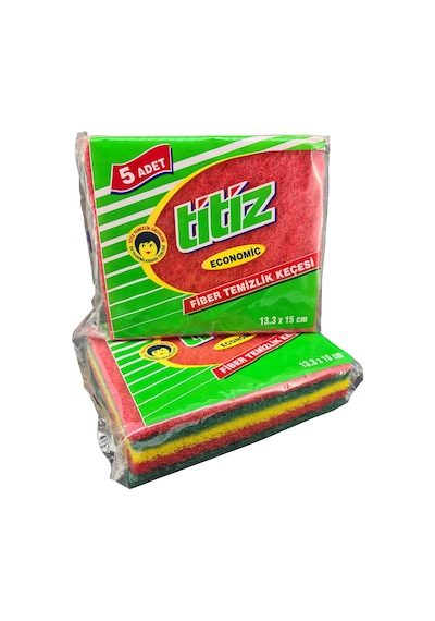 Titiz Ekonomik Fiber Temizlik Keçesi 2 x 5'li