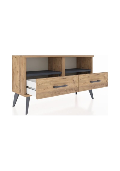 Arges Şifonyer 2 Raflı 2 Çekmeceli 88x30x48 Çam-antrasit/çam Antrasit/çam Arges Şifonyer 2 Raflı 2 Çekmeceli 88x30x48 Çam-antrasit/çam Antrasit/çam
