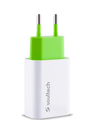 Soultech 1.1A Apple Uyumlu iPhone 4G/4S Comfort Seyahat Şarjı + Usb Kablo - S