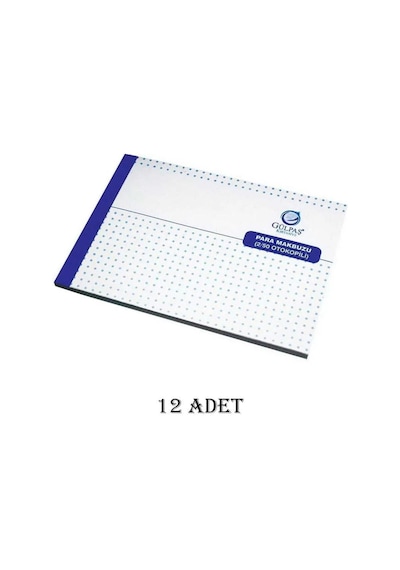 Gülpaş 675 Para Makbuzu 2/50 - 12 Adet