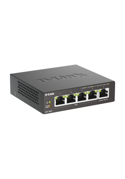 D-link Dgs-1005p, 5 Bağlantı Noktalı Katman 2 Yönetilmeyen Poe Gigabit Anahtarı 4 X 10/100/1000 Mbit/s Poe, 1 X 10/100/1000 Mbit/s, 60 W Kapasite, Tak Ve Çalıştır, Fansız, Metal Muhafaza D-link Dgs-1005p, 5 Bağlantı Noktalı Katman 2 Yönetilmeyen Poe Gigabit Anahtarı 4 X 10/100/1000 Mbit/s Poe, 1 X 10/100/1000 Mbit/s, 60 W Kapasite, Tak Ve Çalıştır, Fansız, Metal Muhafaza