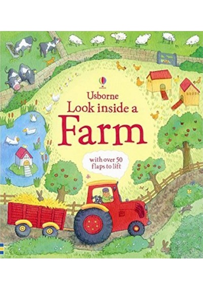Look Inside A Farm - Usborne