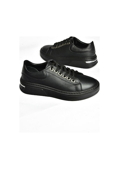Fox Shoes P555020003 Siyah Hakiki Deri Kadın Spor Ayakkabı Sneakers Siyah Fox Shoes P555020003 Siyah Hakiki Deri Kadın Spor Ayakkabı Sneakers Siyah