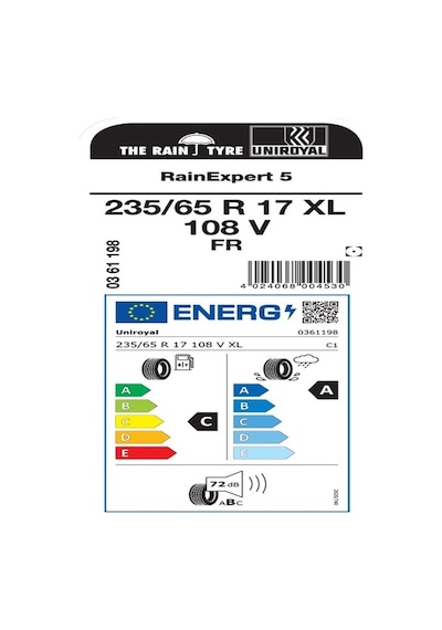 Uniroyal 235/65R17 108V Xl Fr Rainexpert 5 Oto Yaz Lastiği  2026