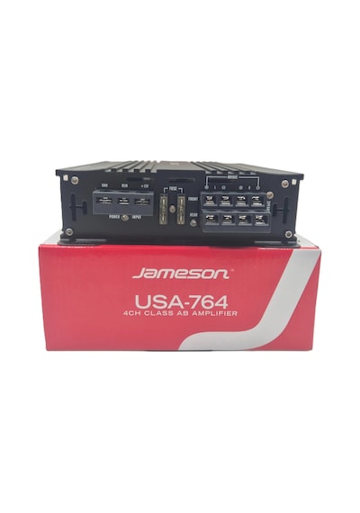 Jameson Amfi - 4000w 4 Kanallı Ses Ve Bass Anfisi - Jameson Usa-764 Amfi