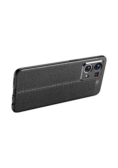 Oppo Reno 7 4G Kılıf Zore Niss Deri Desenli Silikon Kılıf