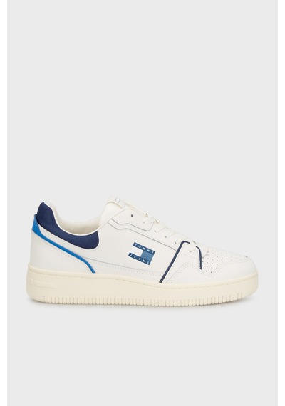 Tommy Hilfiger Tommy Jeans Erkek Ayakkabı Em0em01610 Dw4 Beyaz-lacivert Beyaz-lacivert