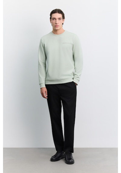 Avva Erkek Mint Yeşili Bisiklet Yaka Kolay Ütülenen Baskılı Pamuklu Regular Fit Sweatshirt A62y1214 Avva Erkek Mint Yeşili Bisiklet Yaka Kolay Ütülenen Baskılı Pamuklu Regular Fit Sweatshirt A62y1214