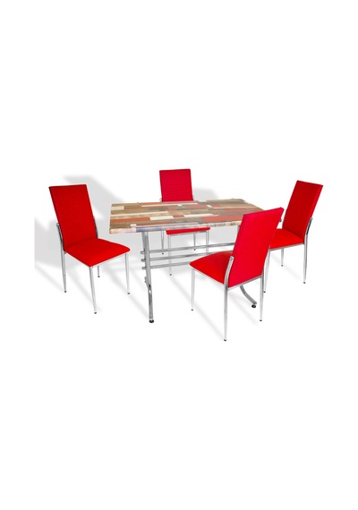 Japon - Gözde Masa Takımı - 70x120 Werzalit, Wermodin Ve Allzalit Tabla - Redwood - Kırmızı Çok Renkli Japon - Gözde Masa Takımı - 70x120 Werzalit, Wermodin Ve Allzalit Tabla - Redwood - Kırmızı Çok Renkli