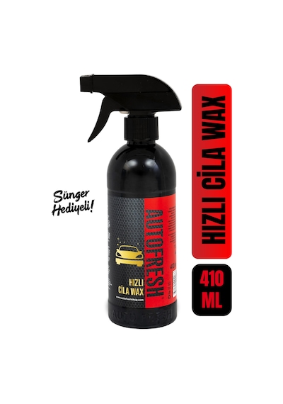 Autofresh Araç Seramik Etkili Hızlı Cila 410 ML + Sünger