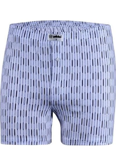 Yıldız Erkek Penye Emprime Desenli Boxer 35 - 9 Adet 001
