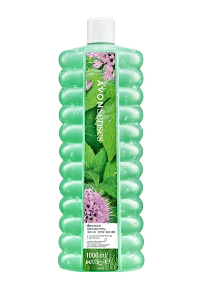Avon Senses Water Mint Nane ve Salatalık Kokulu Banyo Köpüğü 1 L