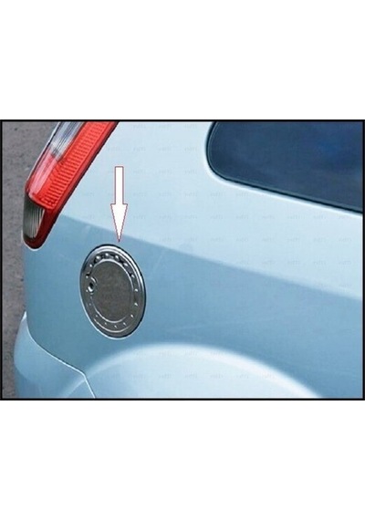 Ford Fiesta Hb Uyumlu Depo Kapağı 2002-2009 Paslanmaz Krom