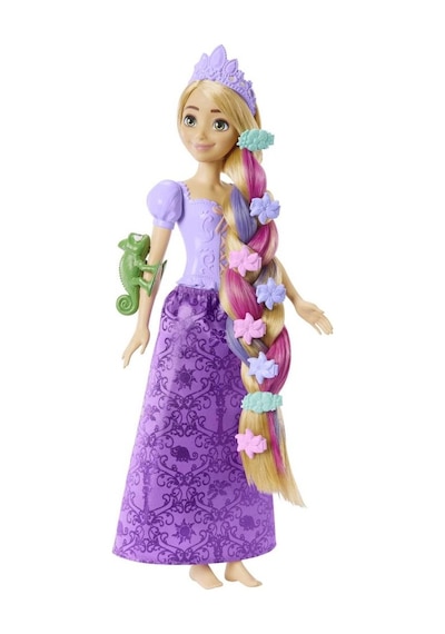 Disney Prenses Renk Değiştiren Sihirli Saçlı Rapunzel - Hlw18
