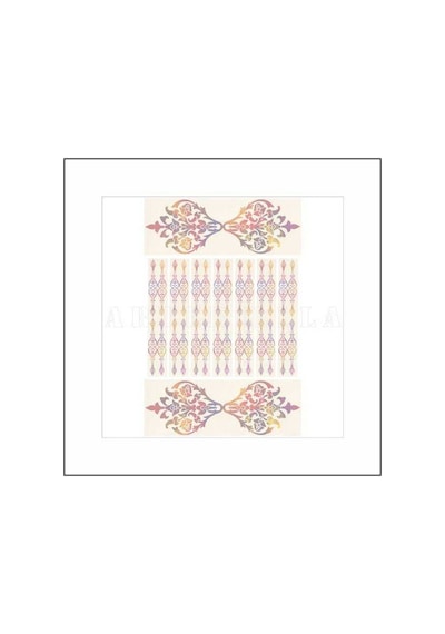 916k Artebella Soft Transfer Koyu Zemin  23x34 cm