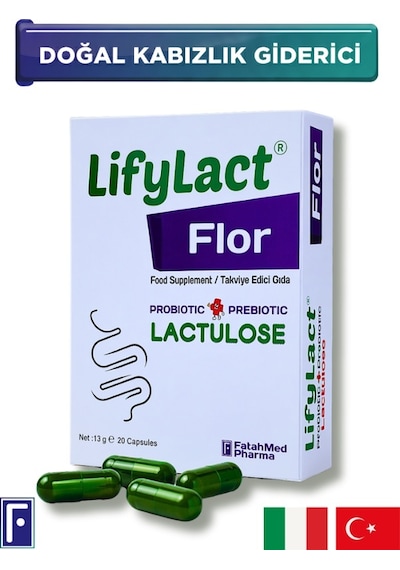 Lifylact Flor Probiyotik 20 Kapsül