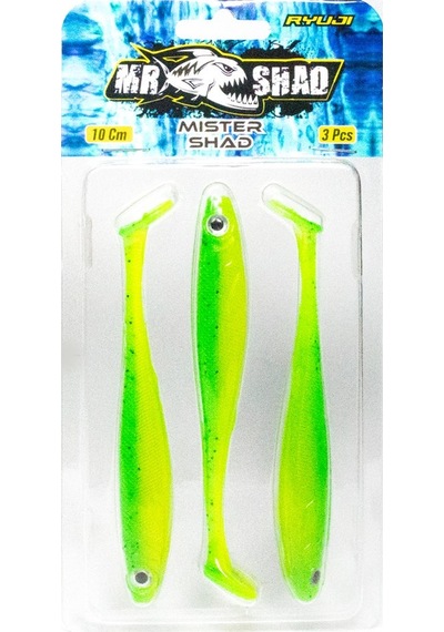 Ryuji Mister Shad 10cm 7gr Silikon Yem Uv Shad