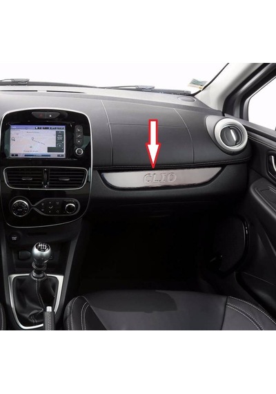 Renault Clio 4 Ön Konsol Çıtası Krom 2012 +