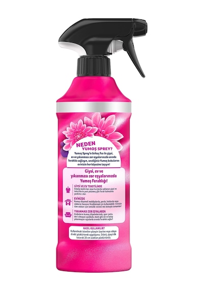 Yumoş Sprey Yıkaması Zor Eşyalar Için Orkide 450 ml