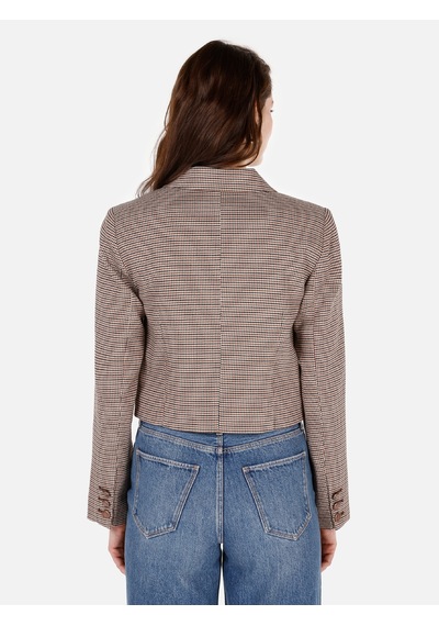 Colins Bej Kadın Ceket Lıght Brown Açık Kahverengi