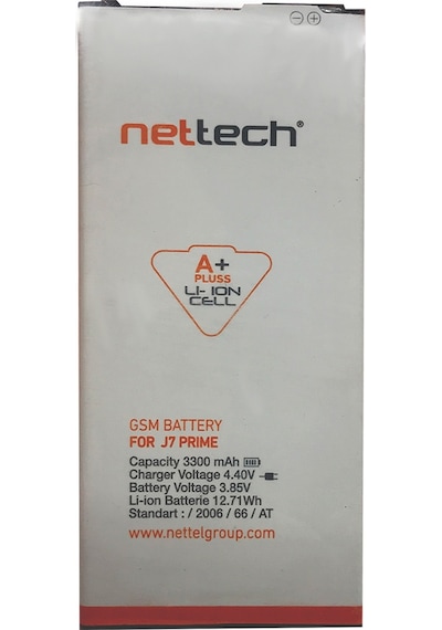 Teknonet Samsung Galaxy G610 J7 Prime Uyumlu Nettech 2900 Mah