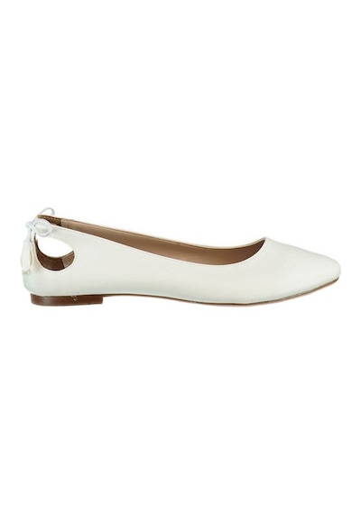 Fox Shoes Beyaz Kadın Babet B290080109 Beyaz
