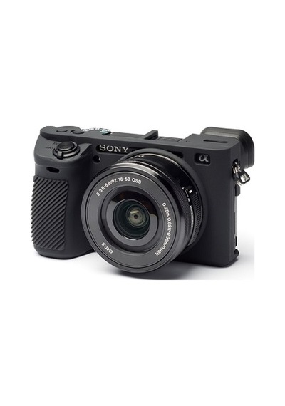 Easycover Sony A6500 Silikon Kılıf Ecsa6500B (Siyah)