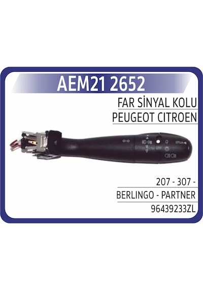 Aem Far Sinyal Kolu 207 - 307 - Berlıngo - Partner Aem21 2652 96439233zl
