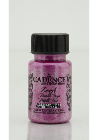 Cadence Dora Metalik Boya 50Ml - 164 Pembe Günbatımı
