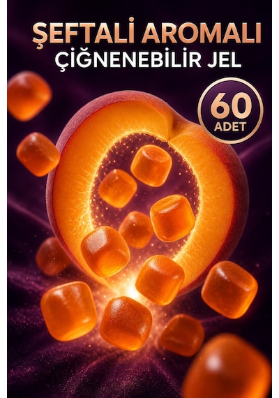 Y'our Gummie Yetişkin Multivitamin ve Multimineral Gummies Şeftali Aromalı 60 Gummies