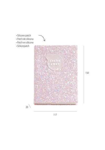 Mr Defter-b2f Parlak Defter Pembe Noktalı Diğer