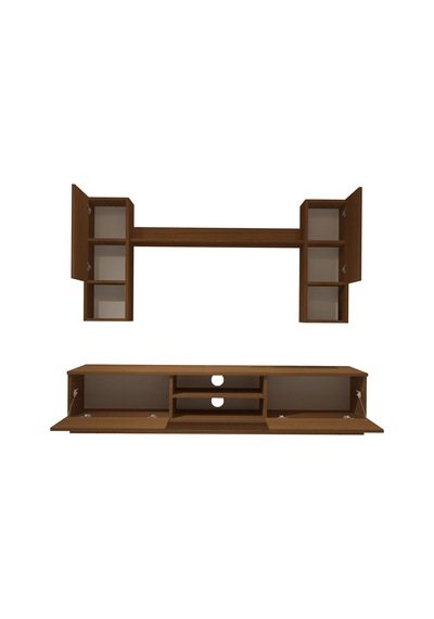 Decoraktiv Eko 5dab Mdf Dvd Tv Ünitesi Tv Sehpası Ceviz