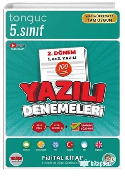 Tonguç 5.sınıf 2.dönem 1 Ve 2.yazılı Denemeleri
