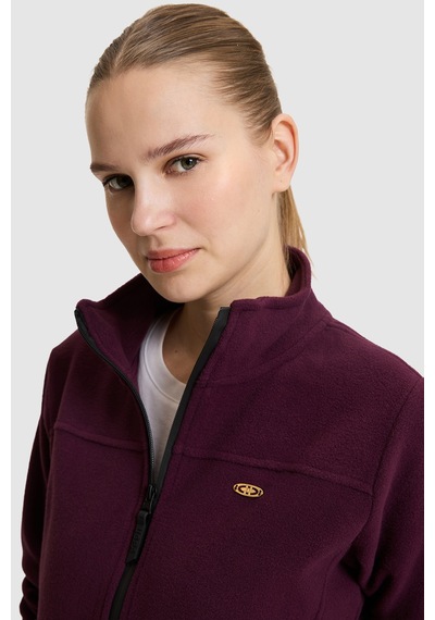 U.S. Polo Assn. Kadın Bordo Örme Hırka 50329022-vr180 Dark Plum