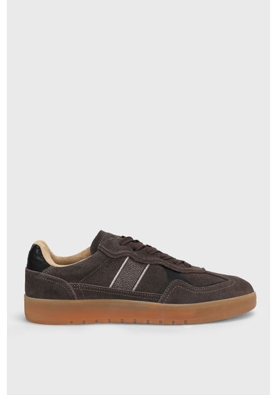 Lufian Alex Erkek Deri Sneaker Ayakkabı Kahve Rengi