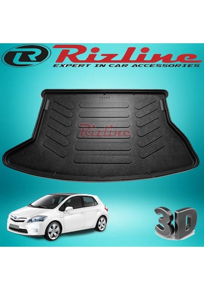 Toyota Uyumlu Auris 3D Bagaj Havuzu Paspası 2007-2012 Arası Rizline N11.11200