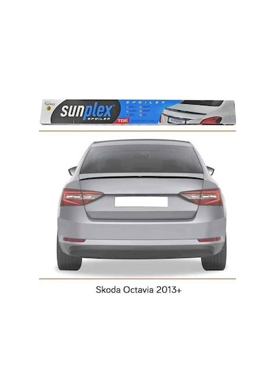 Skoda Super B Spoiler Bagaj Üstü Sunplex Piano Black Bagaj Çıtası