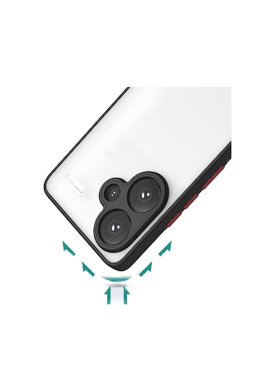 Xiaomi Redmi Note 13 5g Uyumlu Kılıf Zore Hux Kapak Lacivert