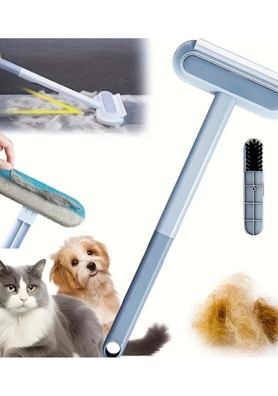 4 Ü 1 Arada Kedi Köpet Tüy Temizleyici Fırça Halı Koltuk Tüy Alıcı Diğer