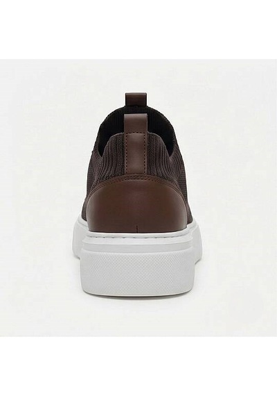 Daytex 1111-1 Erkek Full Triko Neolit Taban Sneaker Kahve Kahverengi