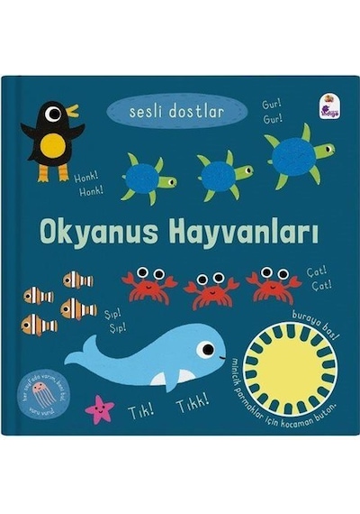 Sesli Dostlar - Okyanus Hayvanları Sesli Kitap