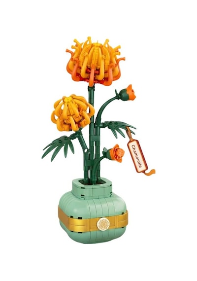 Toys E Toys Plant Bonsai Collection Papatya Çiçek Yapı Blok Seti 345 Parça 33040
