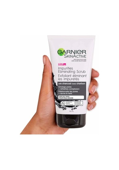 Skinactive Siyah Nokta Karşıtı Kömürlü Yüz Peelingi 150ml, 603084410354