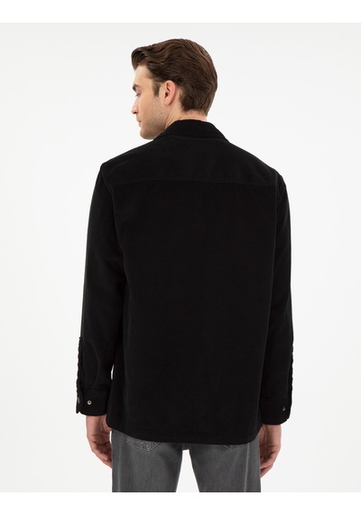 Pierre Cardin Erkek Siyah Gömlek Desenli 50293183-vr046 Siyah