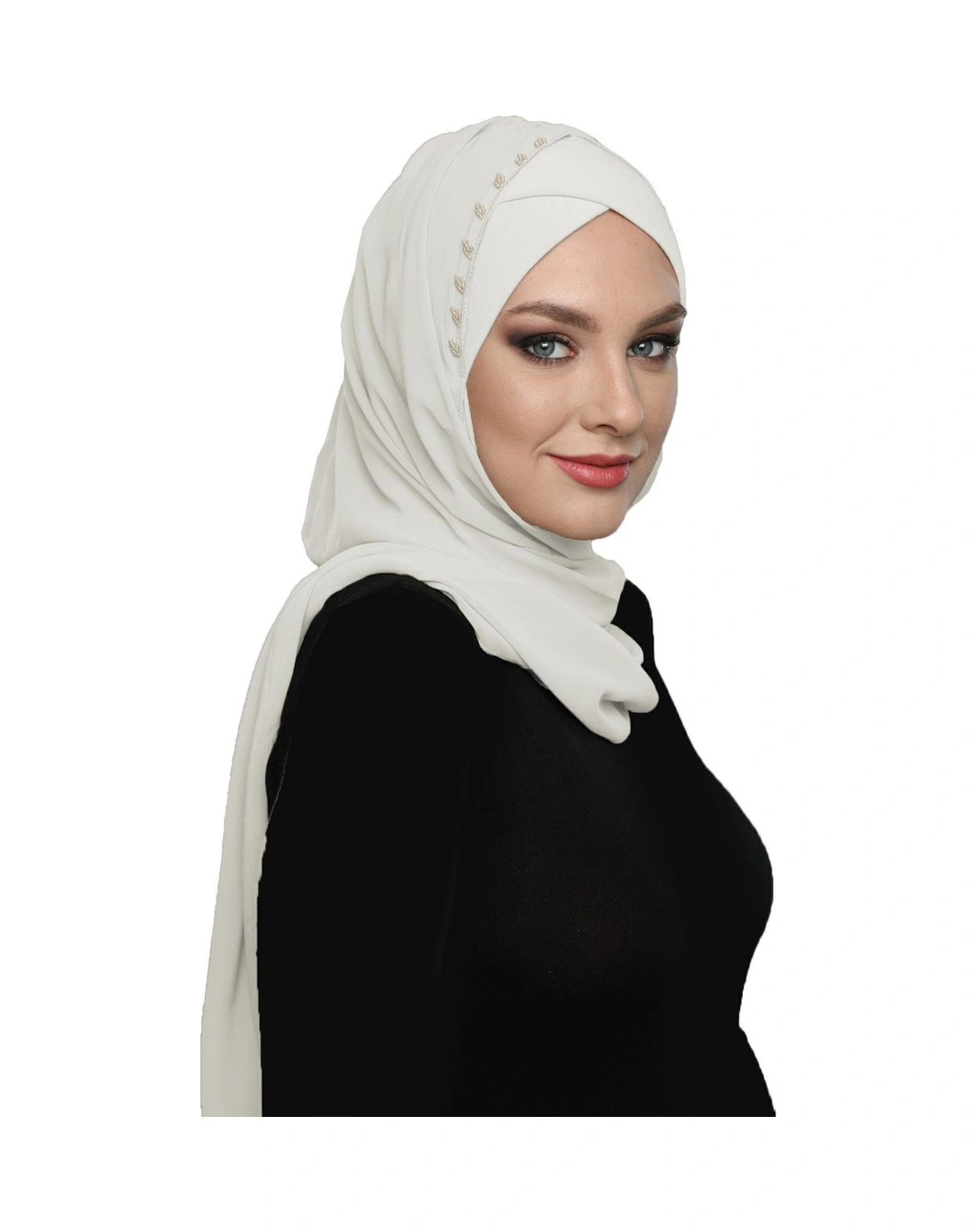 Elysianfidan Şallı Takmatik Taşlı Krem Hazır Türban Tesettür Bone Namaz Örtüsü Krem Elysianfidan Şallı Takmatik Taşlı Krem Hazır Türban Tesettür Bone Namaz Örtüsü Krem