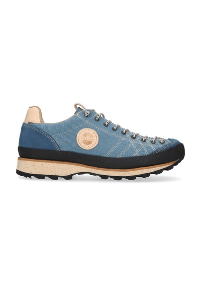 Lomer Italy Bio Naturale Canvas Vibram Full Çarşaklı Kadın Ayakkabı Jeans Mavi Açık Mavi