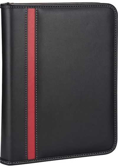 Organizer Ajanda Tarihsiz Kareli 4 Halkalı 21x27 CM Siyah